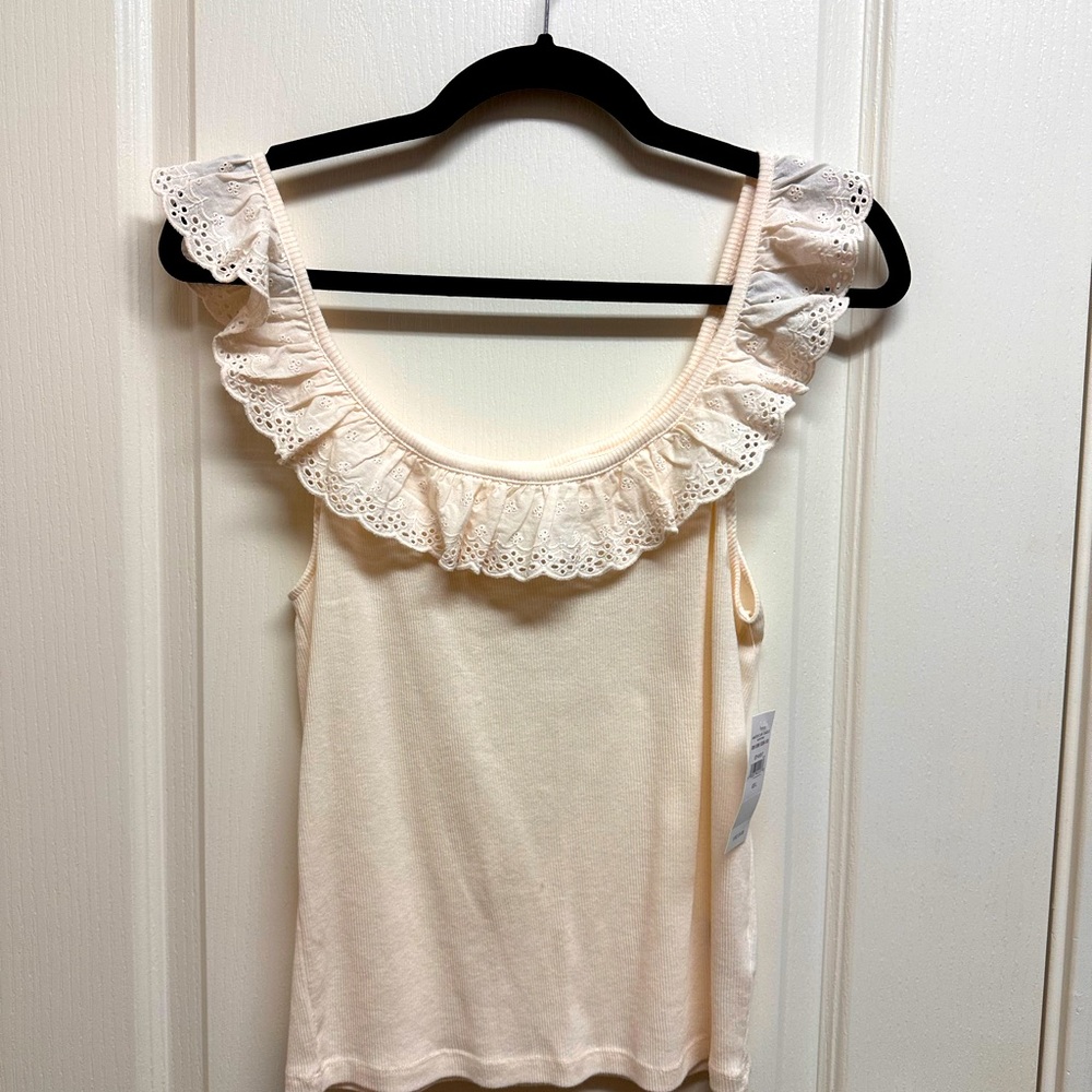 White Rib Tank